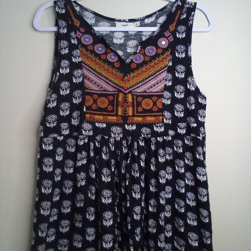 Hazel Blouse Women S Sleeveless Embroidery Festival Boho Pattern